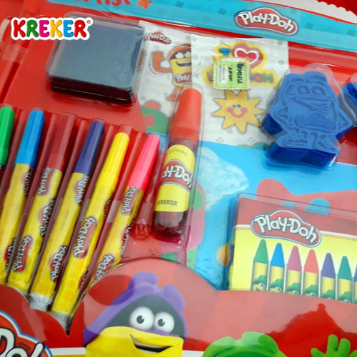 Hermoso Escritorio O Mesa De Cama Play Doh 26 Piezas Kreker