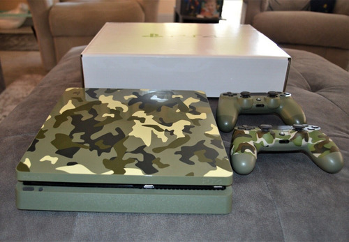 Imagen 2 de 3 de Sony Ps4 Slim 1tb Call Of Duty Wwii