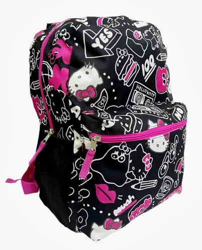 Mochila Hello Kitty Negra MercadoLibre