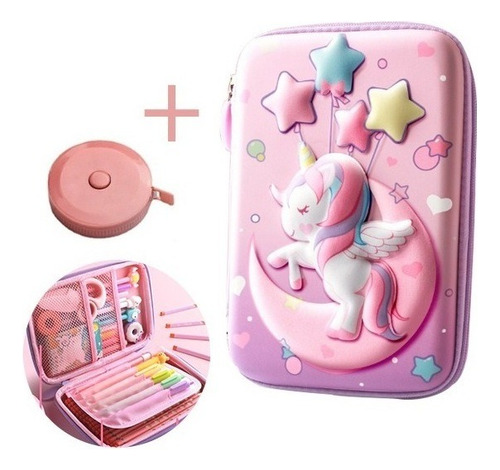 La Piceras Unicornio Estuchera Organizadora Decolores Lapice