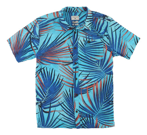Camisa Quiksilver Sub Tropic Niño Pacific Blue