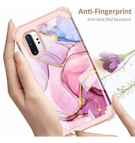 Estuche Galaxy Note 10 Plus Unica Doble Capa Resistente Rd