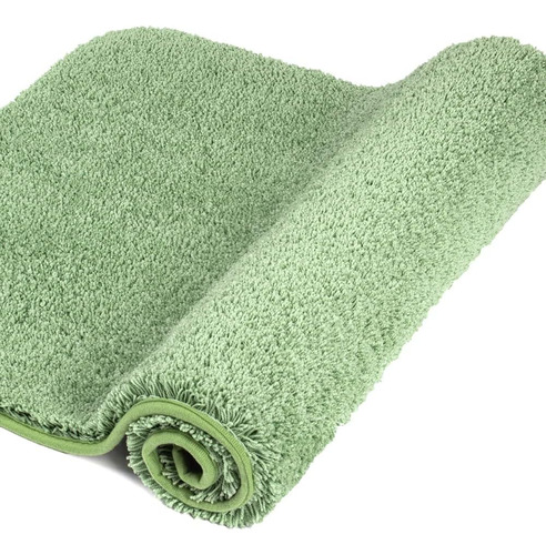 Alfombra De Baño Grande (24 X 72 Pulgadas, Verde Salvi...