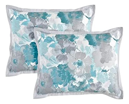 Lanwood Home Claire Juego De Edredón De Algodón De 10 Piezas