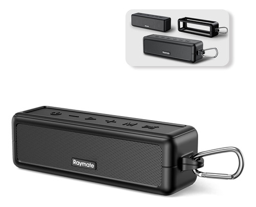 Raymate Altavoces Bluetooth, Sonido Estéreo De Alta Fideli.