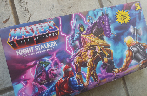 Masters Of The Universe Origins Night Stalker Vehiculo (Usado)