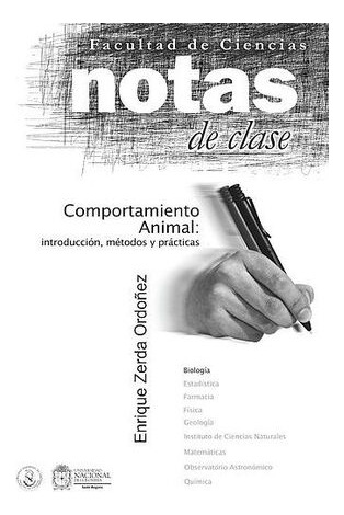 Libro Notas De Clase. Comportamiento Animal