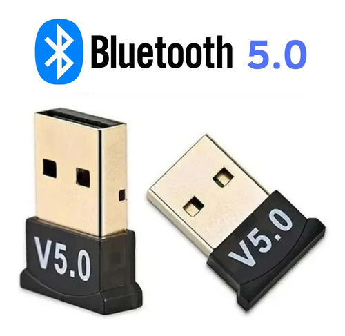 Imagem 1 de 5 de Receptor Usb 5.0 Plug And Play Adaptador Bluetooth Pc Note