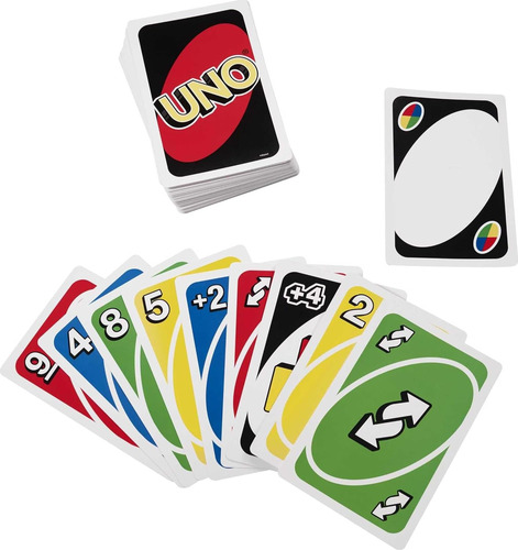 Mattel Games Juego De Cartas Oficial Uno Gigante Para Niñ...
