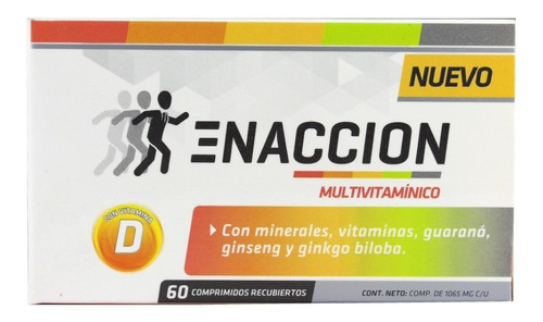 Enaccion Multivitaminico Vitamina D Ena Sport 60 Comp.