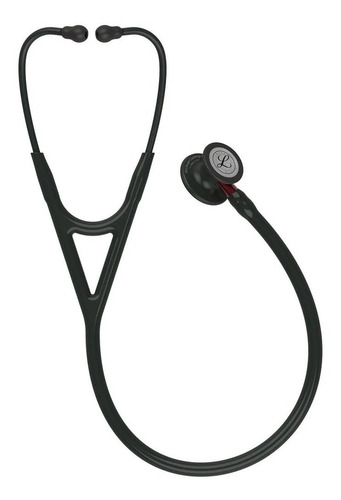 Estetoscópio Littmann Cardiology Iv Black Ed Vermelho 6200