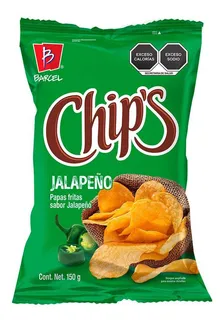 Papas Barcel Chips Jalapeño 150g