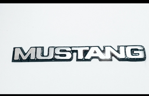 Emblema Mustang En Aluminio 