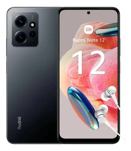 Xiaomi Redmi Note 12 Dual Sim 128gb 4gb Ram Gris Onix (Usado)