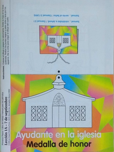 Material De Escuela Bíblica Para Niños Discontinuo Actvi.