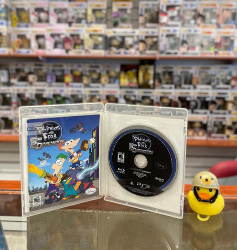 Phineas And Ferb Across The 2nd Dimension Playstation 3 Ps3 (Reacondicionado)