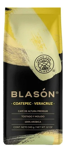 Blason Café Blasón Molido Coatepec Veracruz 340 Gramos