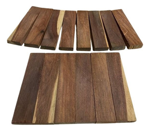 Bloco Para Cutelaria-cocobolo-jacarandá--gaiola-flauta