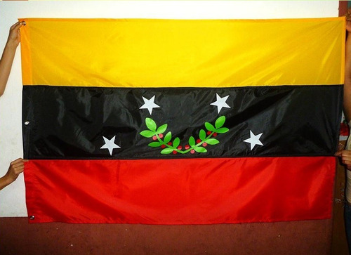 Bandera Estado Táchira, 1,40 X 0,90. Fabricantes.