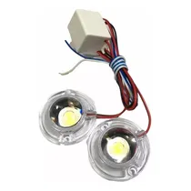 Comprar Foco Ojo De Aguila Luz Estrobo Para Moto + Porta Placa 