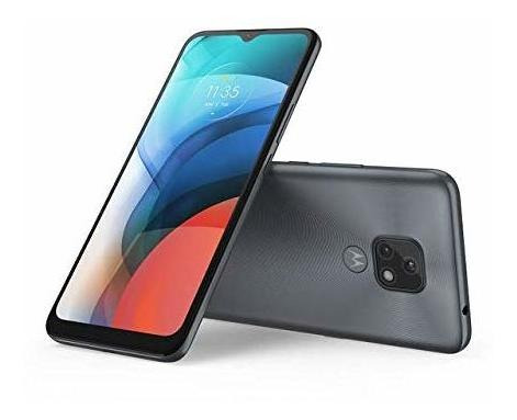 Moto E7, Gris Mineral, Smartphone De 6.5 , Android 10.0 P, E