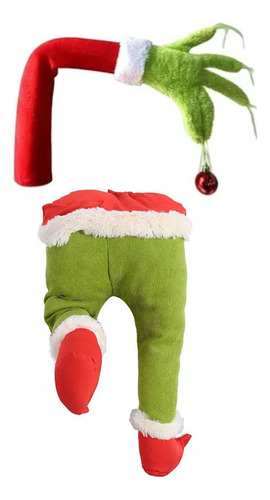 Adorno De Brazo De Grinch Noel Para Árbol De Navidad