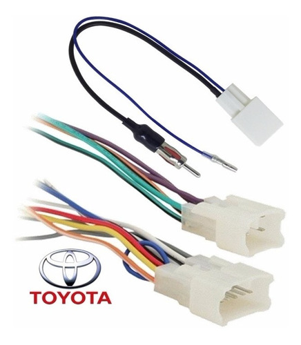 5kit Chicote Conector Adaptador Antena Toyota Corolla Etios