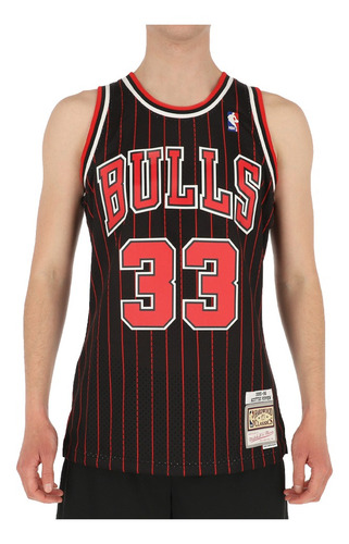 Camiseta Mitchell & Ness Chicago Bulls Scottie Pippen