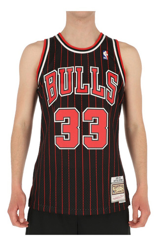 Camiseta  Mitchell & Ness Chicago Bulls Scottie Pippen