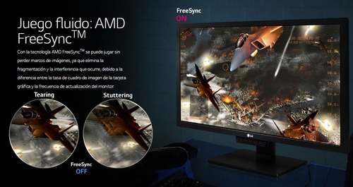 Imagen 2 de 7 de Monitor LG 27 Full Hd 1080p Gaming 75hz 2ms Amd Freesync !!