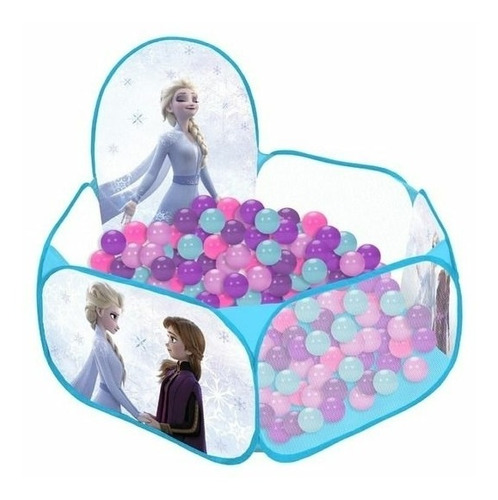 Pelotero Infantil Autoarmable Frozen - No Incluye Pelotas