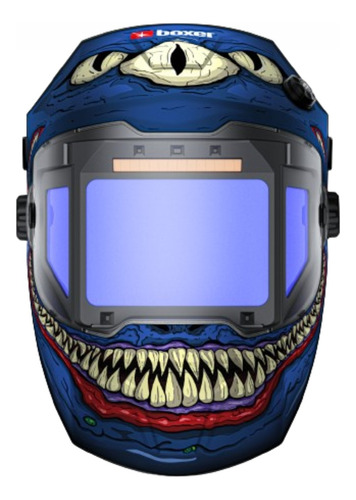 Mascara De Solda Automática Com Regulagem Spectra 360 Boxer