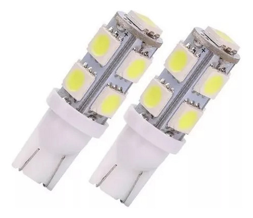 Led Señalizacion Smd Blister X 2 2821 - T10 - W5w 9 Smd 5050