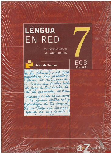 Lengua En Red 7 Serie De Tramas, De Es, Vários. Editorial Az, Tapa Tapa Blanda En Español