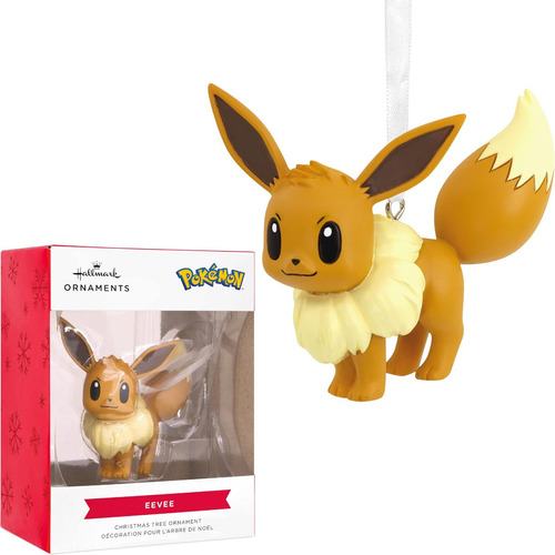 Pokémon Eevee - Adorno De Navidad Ornamento - Pokemon Eve