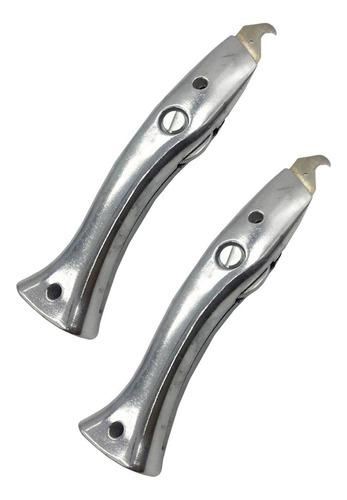 2 Cuchillos For Cortar Suelos De Pvc Con Forma De Delfín.