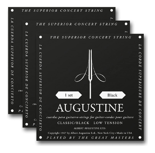 Augustine Cuerda Guitarra Clasica (362579)