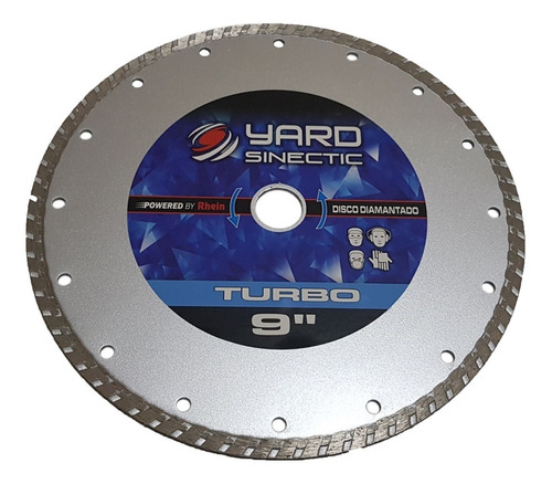 Discos Diamantado Corte Turbo Para Amoladora 230 - 9´´ Yard