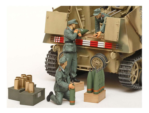 Kit De Modelo De Plástico Alemán 1/35 Howitzer Hummel 35367