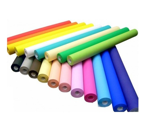 Papel América 5 Rollos 25m C/u Colores Brillantes A Elegir