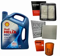 Comprar Kit Aceite 10w40 Shell Hx7 Y 3 Filtros Honda Fit City