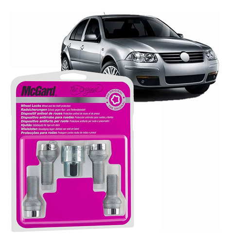 Kit Bulones Seguridad Vw Bora 2013 2014 2015 Mcgard