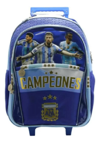 Mochila Carrito Afa Selección Argentina Gloria Eterna Messi