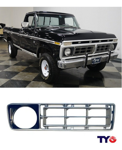 Parrilla Derecha Ford Pick Up F-100 (1976-1977)