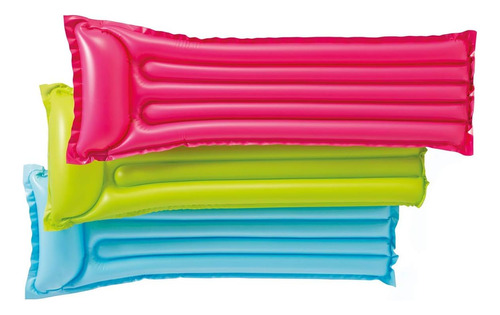 Juego De 2 Intex Mat Relax-a-mat Flotador Agua Natación Pisc