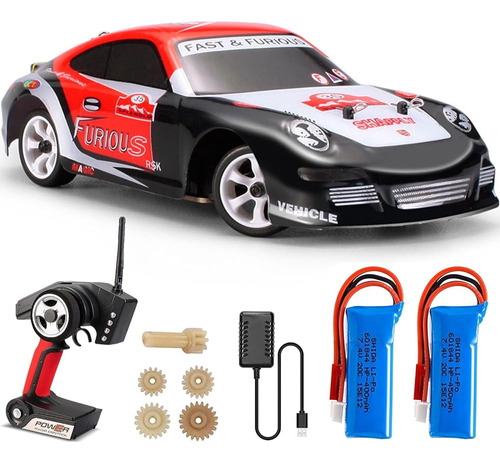 Tespower Drift Rc Car, 1/28 Escala Wltoys K969 2.4ghz 4wd