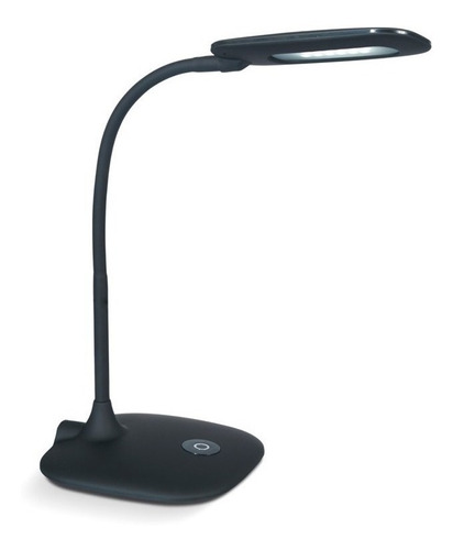 Velador Led Flexible Moderno Color Negro Db