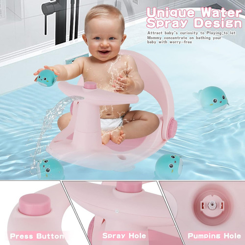 Asiento De Baño Para Bebé, Asiento De Bañera Para Bebé, Asie