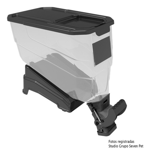 Dispenser Armazenamento De Cereais E Porta Ração