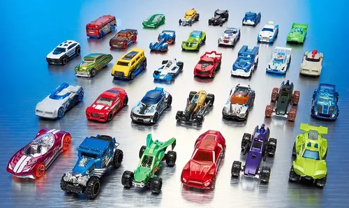 Caixa 20 Carrinhos Hot Wheels Sortidos - Mattel Com 2 Raros